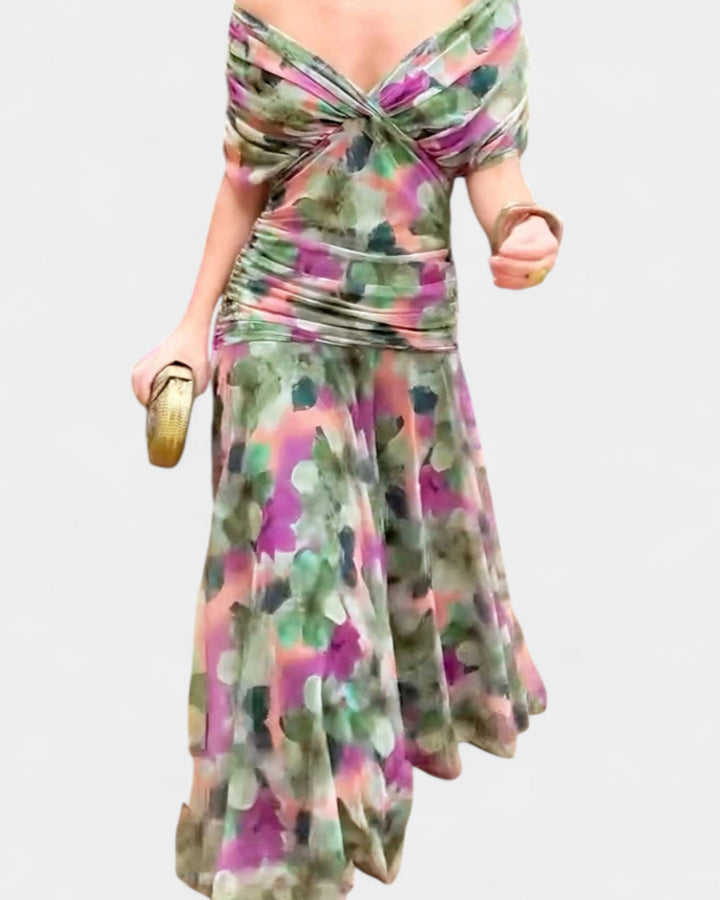 Eryzziah Langes Abendkleid Damen