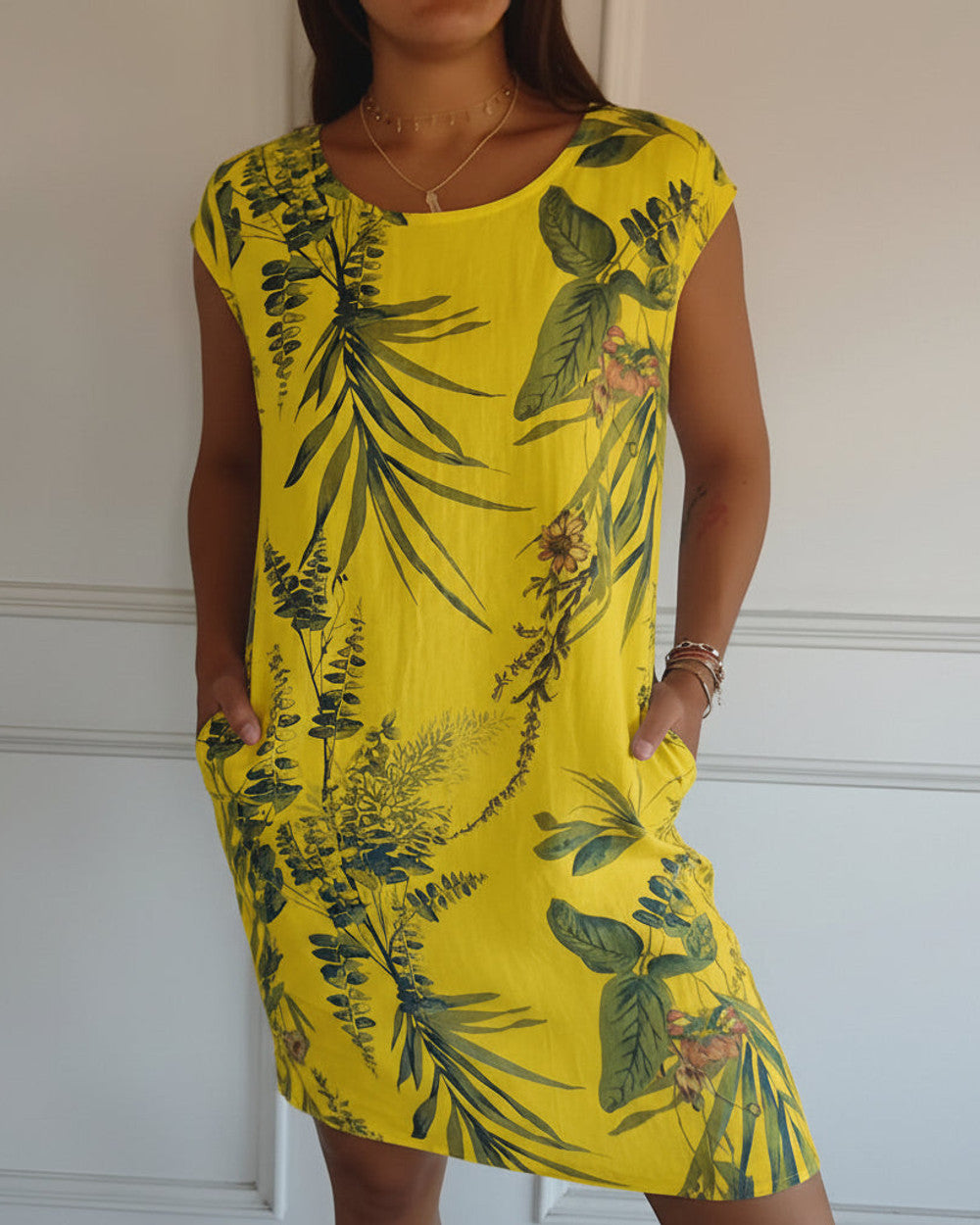 Vicky Ausgefallenes Sommerkleid Damen