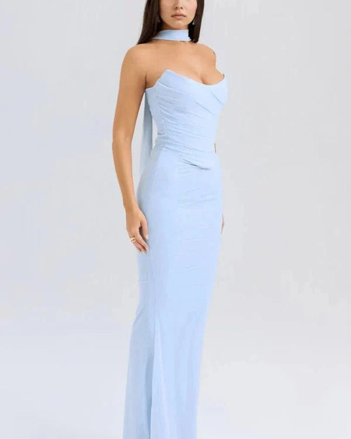 Hailey Langes Abendkleid Damen Elegant