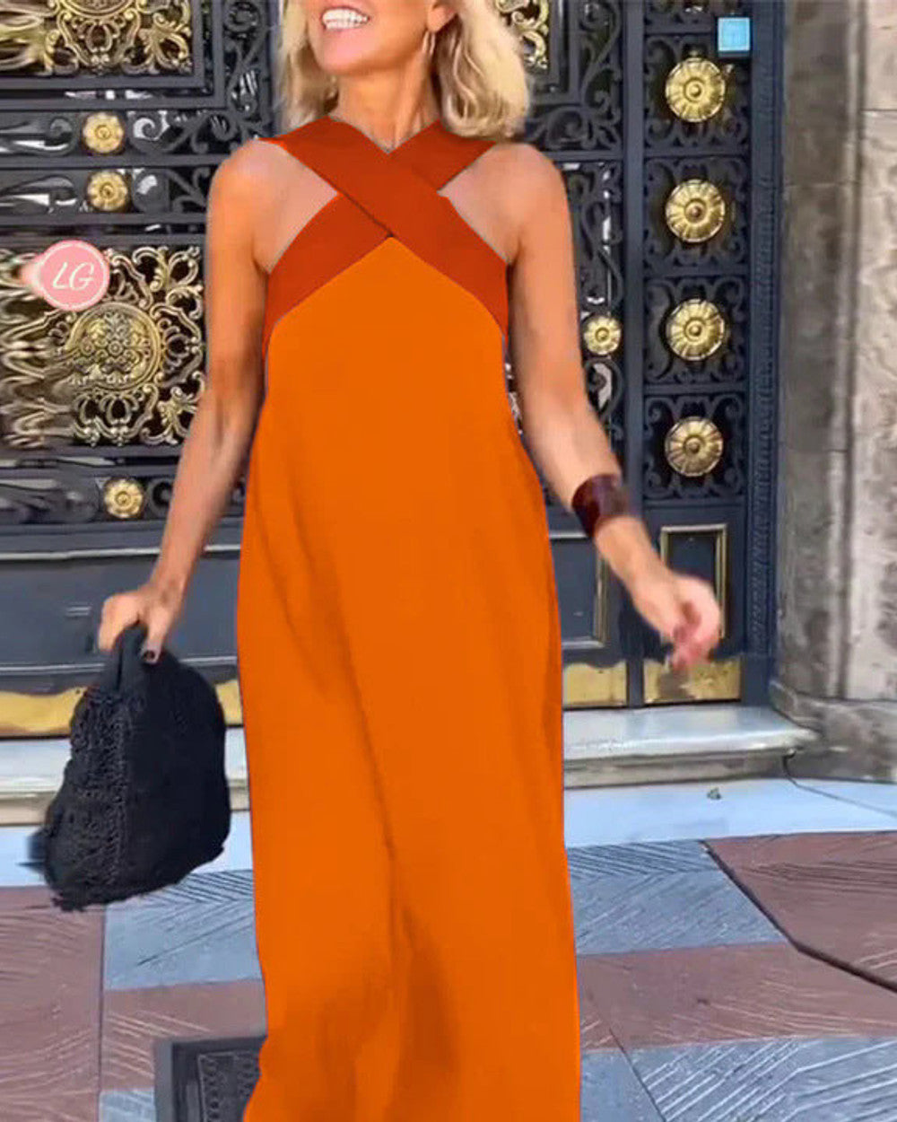 Aimee Atmungsaktives Maxikleid Lang