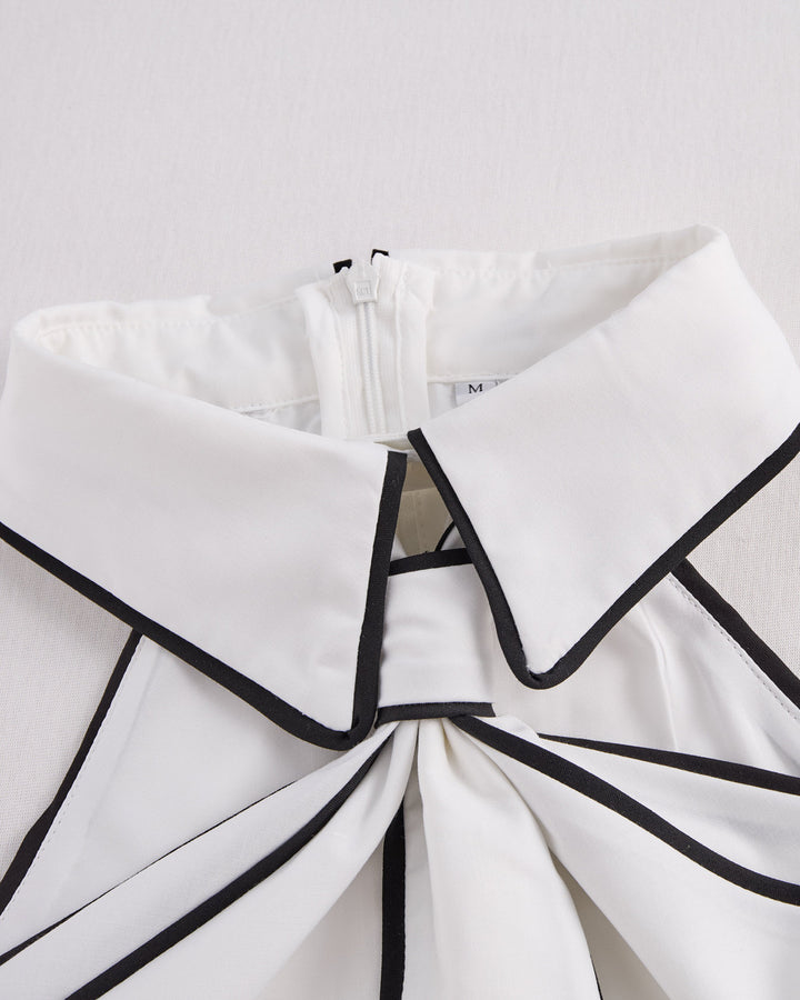 Lena Ärmellose Neckholder Bluse Damen