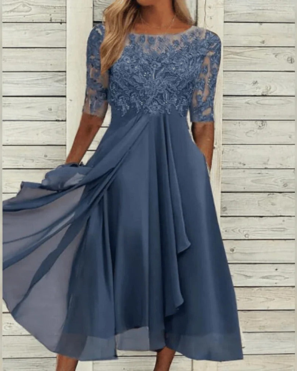 Lena Langes Abendkleid Elegant Damen