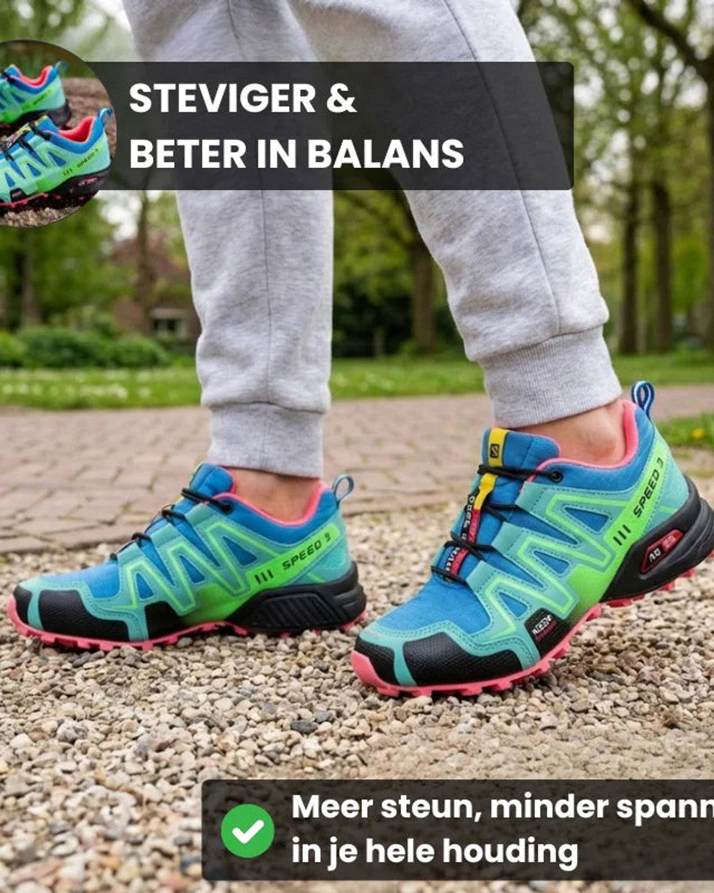 Nina Robuste Wanderschuhe Rutschfest