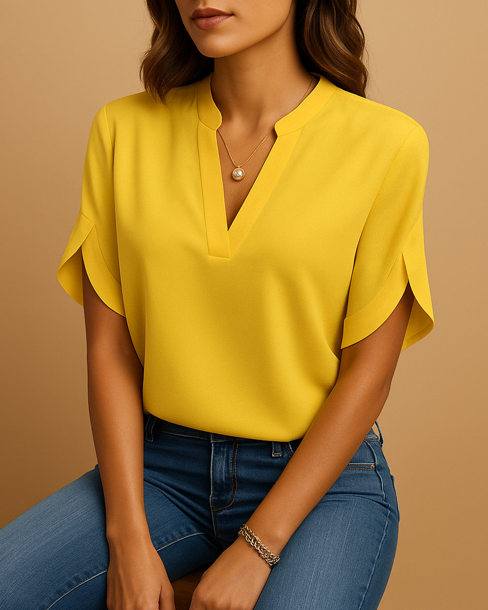 Grace Leichte Elegante Bluse Damen