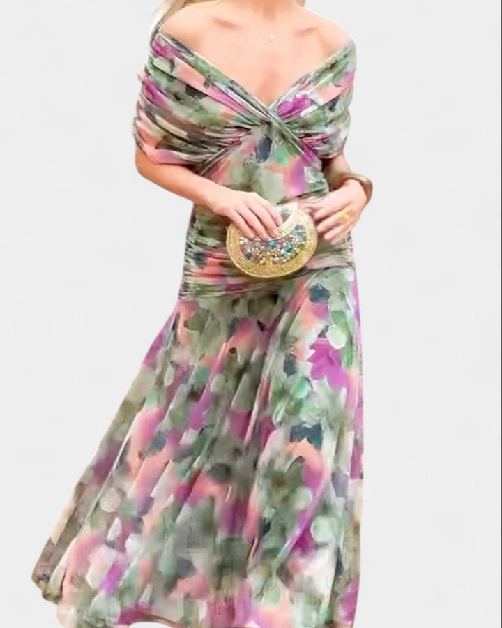 Eryzziah Langes Abendkleid Damen