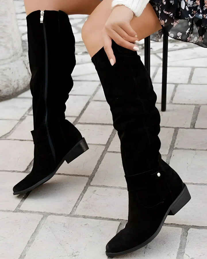Madeleine Hohe Wildleder Stiefel Damen