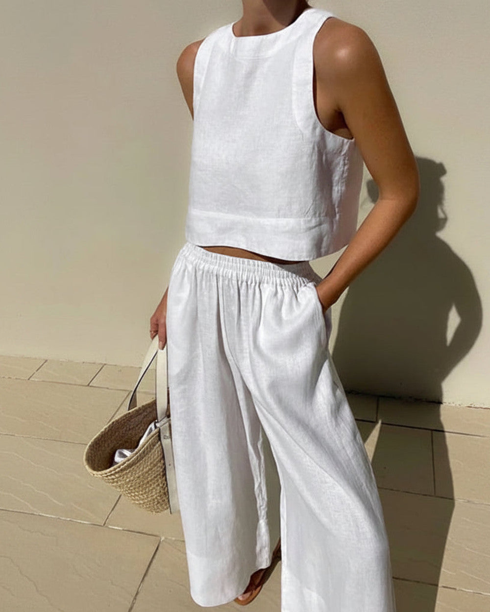 Lena Zweiteiliges Oberteil Hose Set