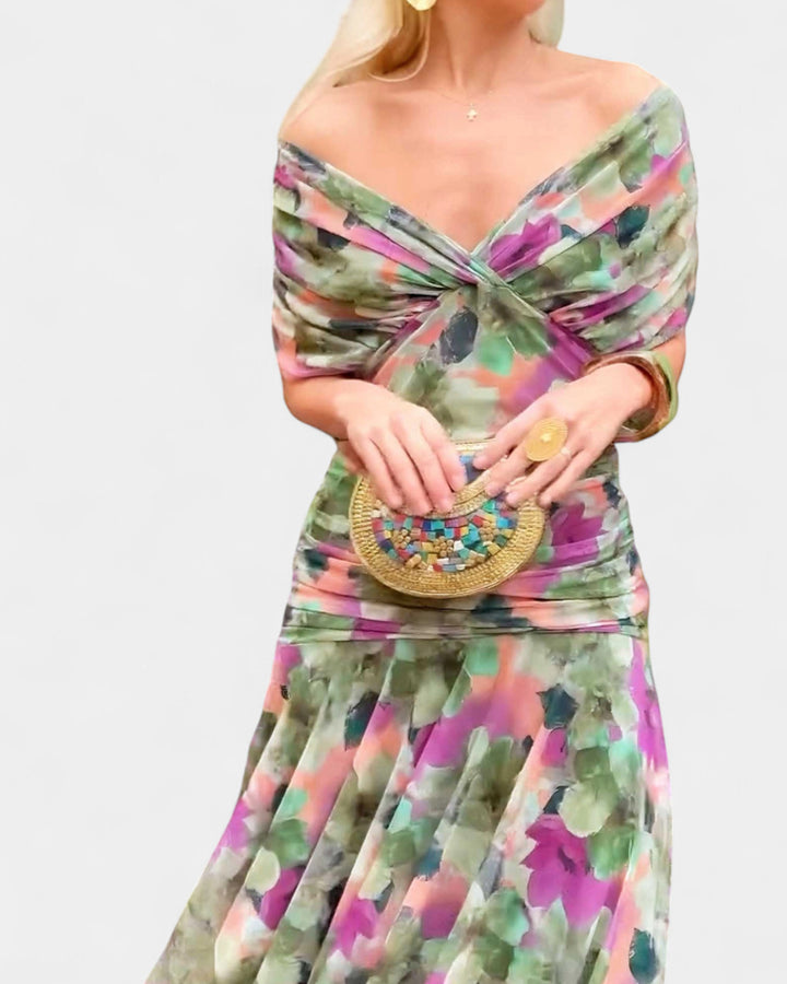 Eryzziah Langes Abendkleid Damen
