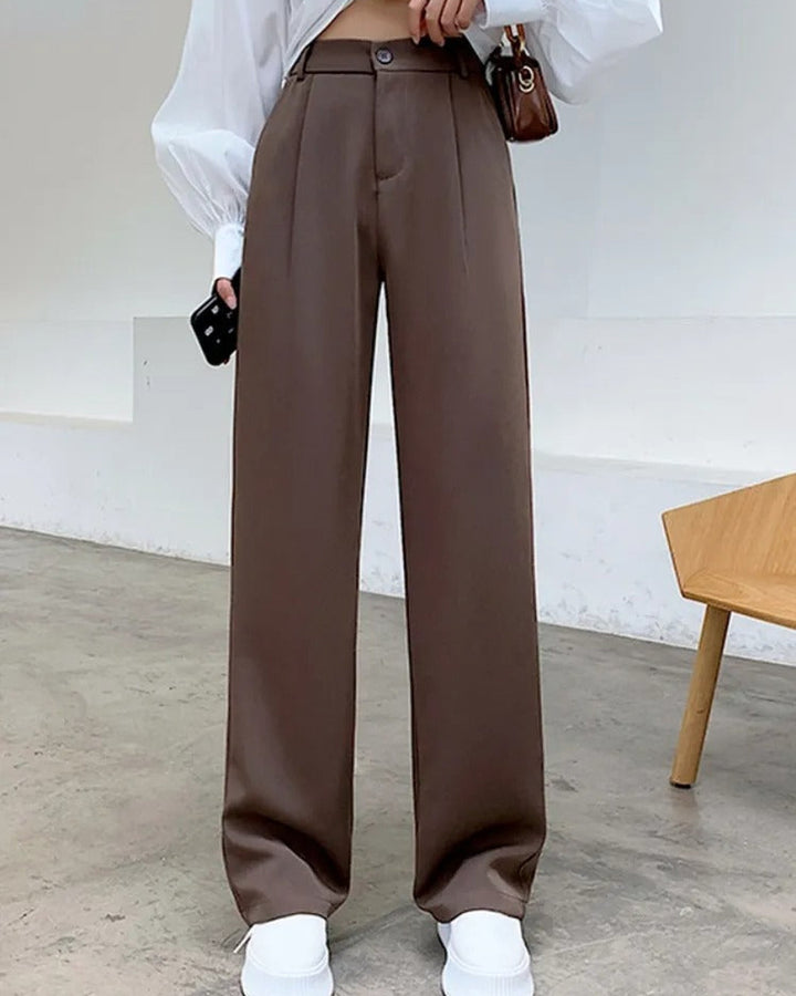 Lena Legere Leinenhose Damen