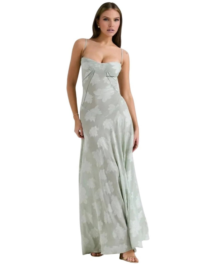 Lena Langes Korsett Abendkleid Spitze