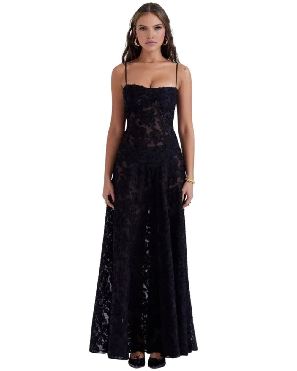 Lena Langes Korsett Abendkleid Spitze