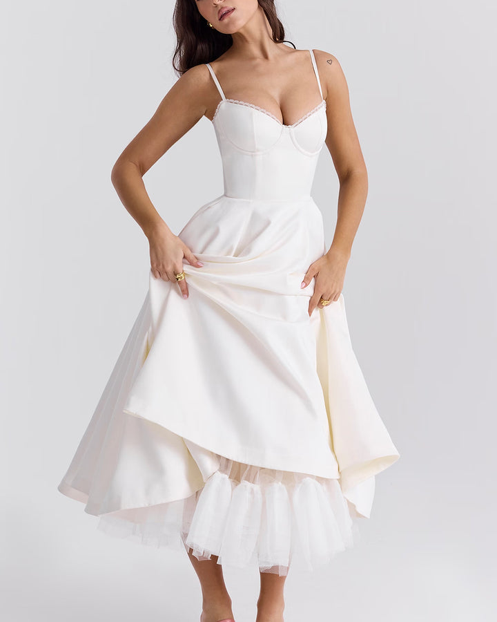 Sophia Elegantes Schlankmachendes Kleid
