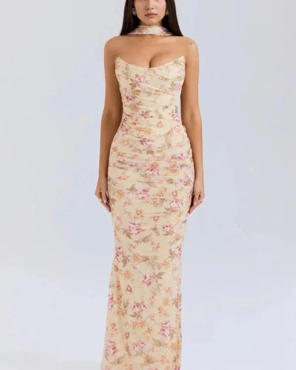 Hailey Langes Abendkleid Damen Elegant