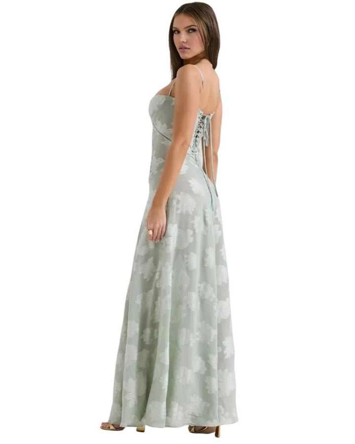 Lena Langes Korsett Abendkleid Spitze