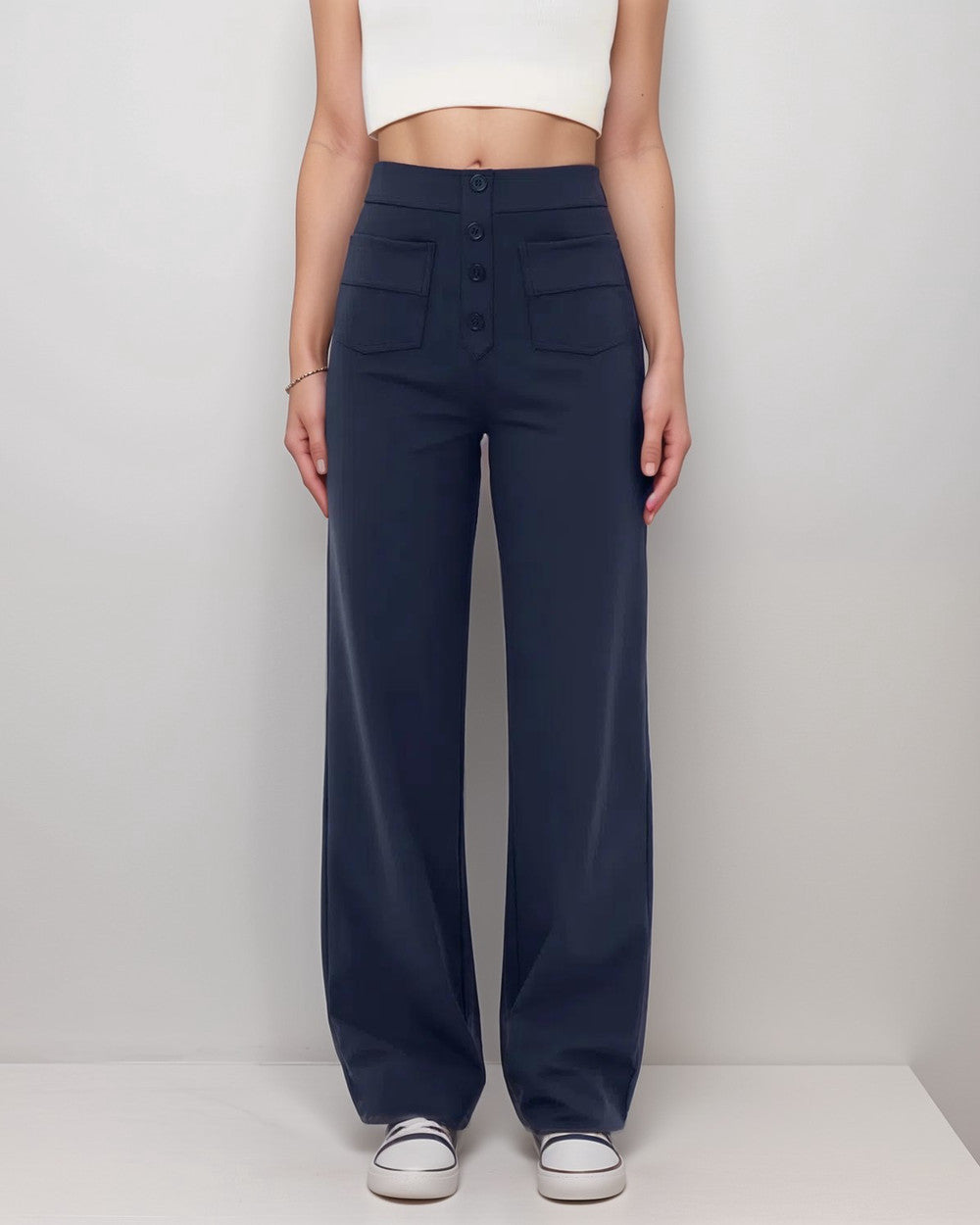 Elsa Hochgeschnittene Formhose Damen