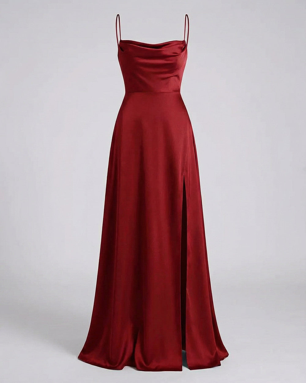 Lena Langes Abendkleid Beinschlitz