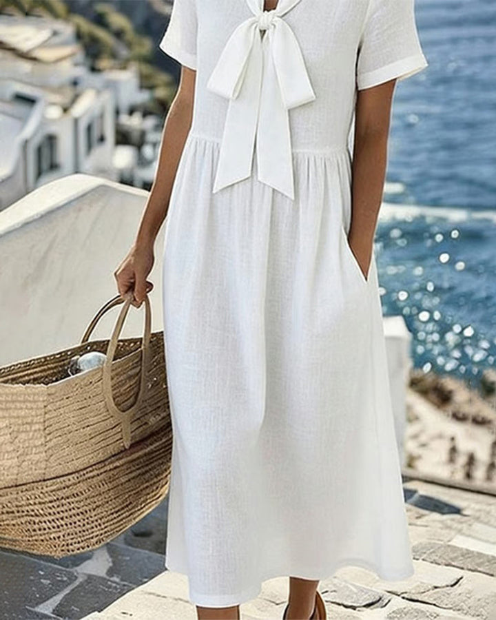 Lena Elegantes A-Linien Sommerkleid
