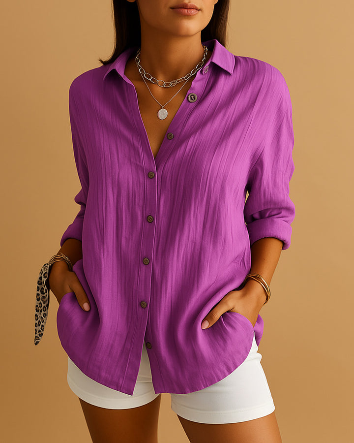 Hazel Luftige Leichte Bluse Damen