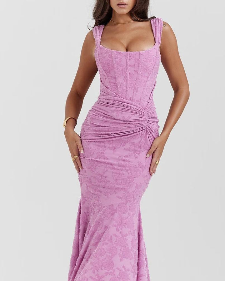 Lena Blumiges Maxikleid