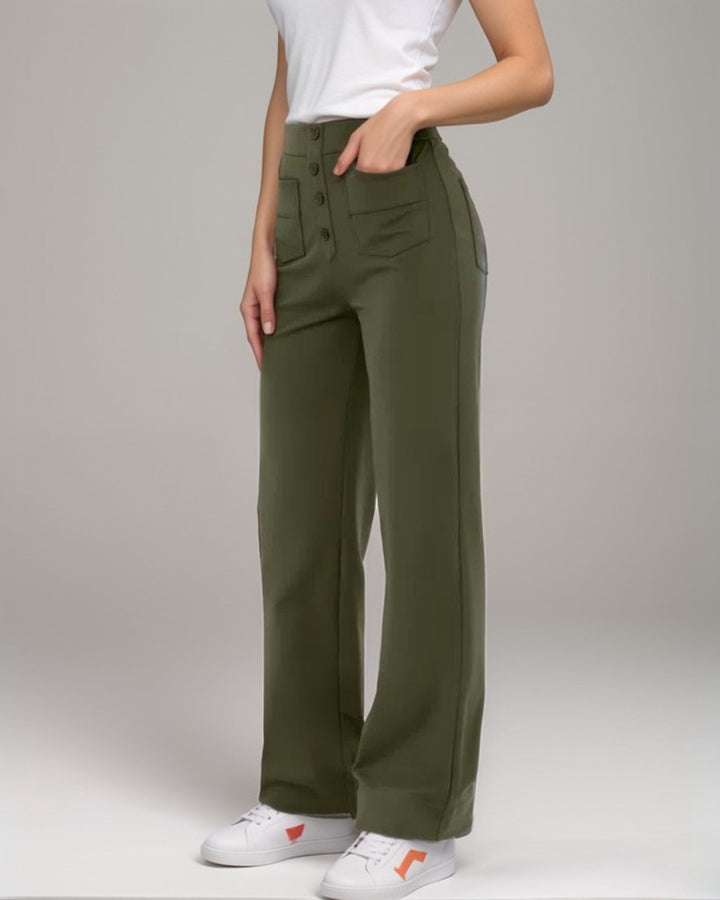 Elsa Hochgeschnittene Formhose Damen