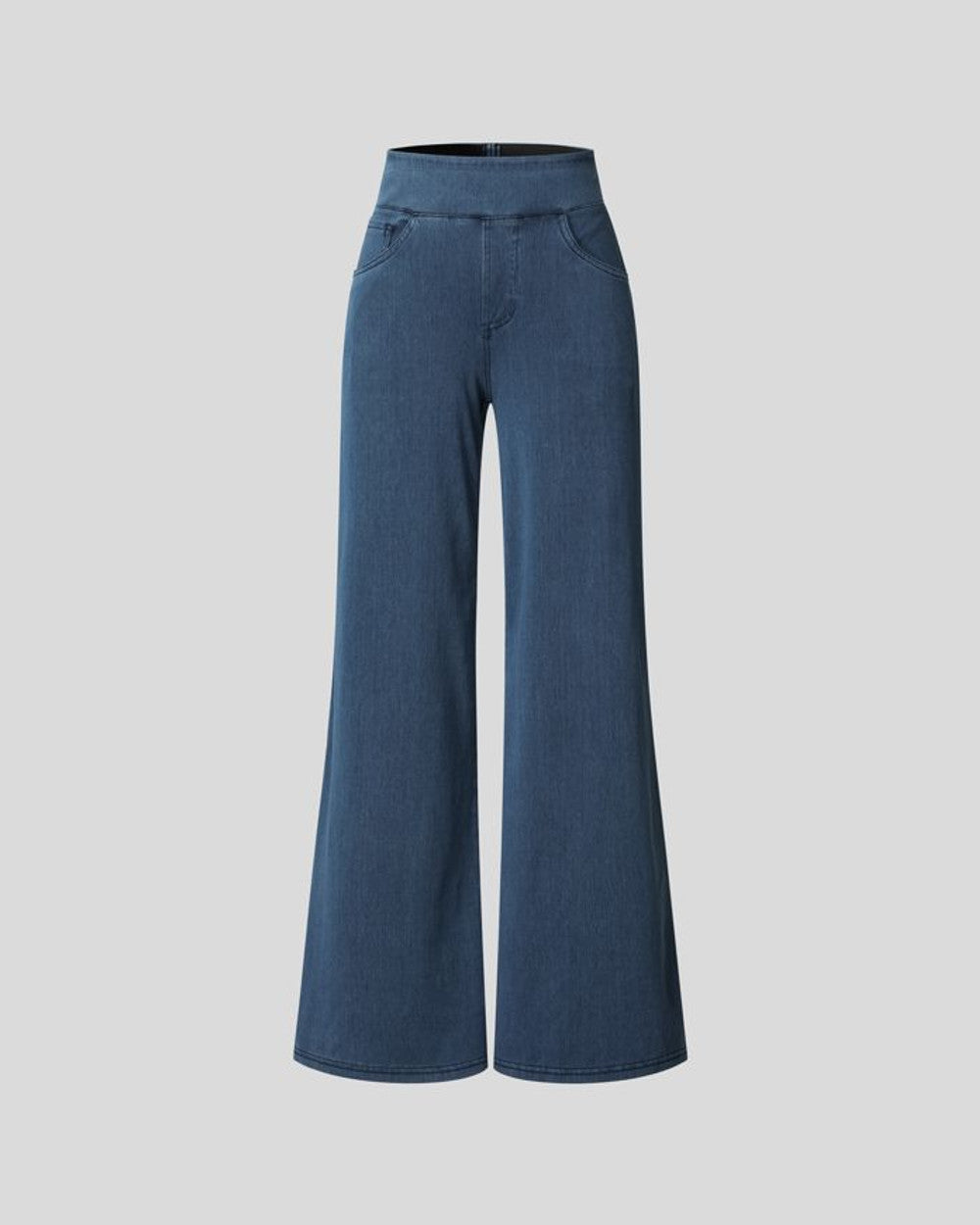 Evie Bequeme Hose Hohe Taille