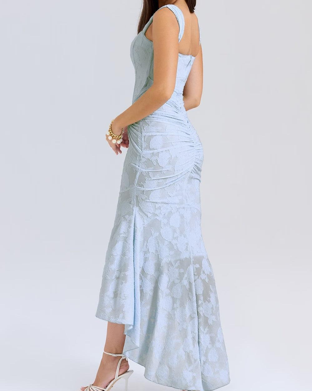 Lena Blumiges Maxikleid