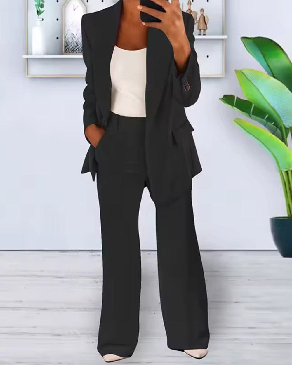 Brenda Tailliertes Zweiteiler Damen