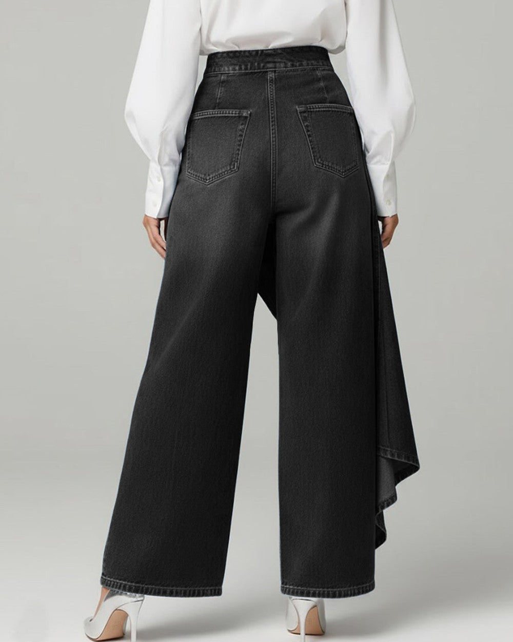 Lena Weite Palazzo Jeans Damen