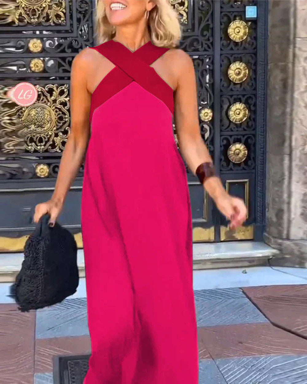 Aimee Atmungsaktives Maxikleid Lang