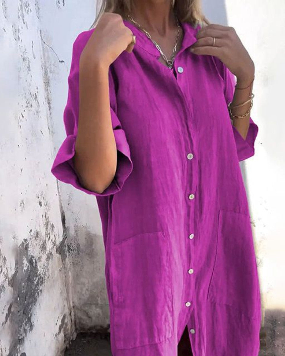Valerie Hemdblusenkleid Bohème Damen