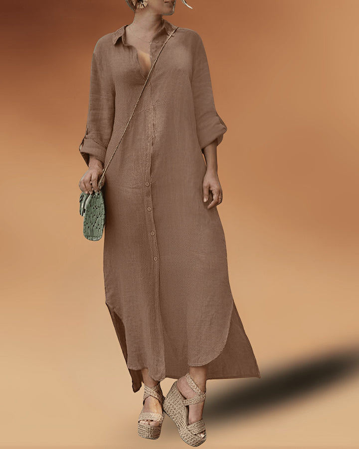 Lena Langes Leinenkleid Damen