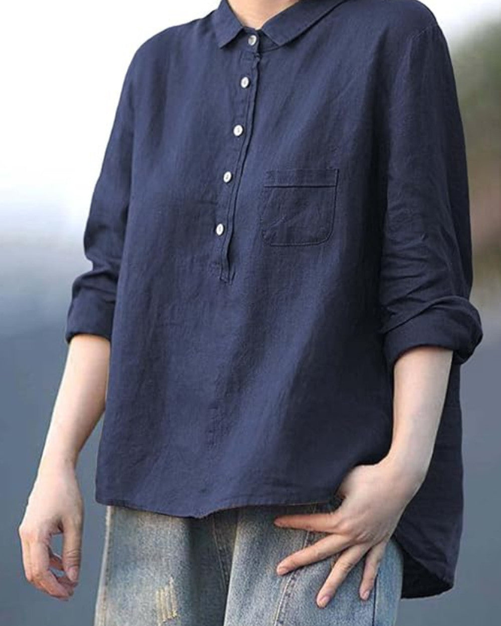 Alice Französische Vintage-Bluse