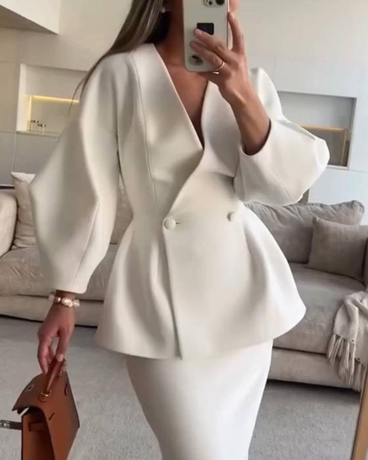 Alina Zweiteiler Rock Jacke Damen