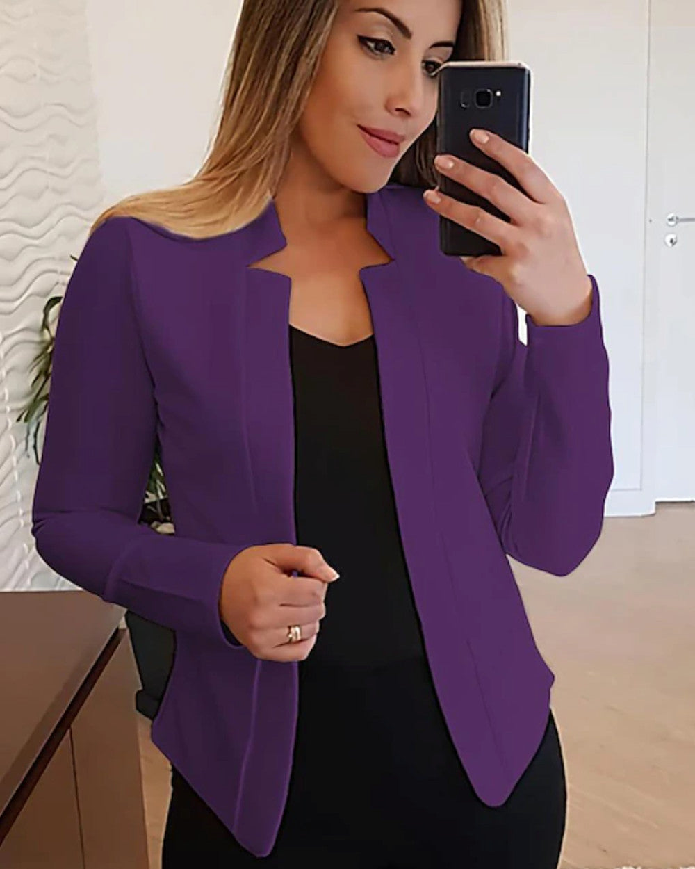 Sara Sakko Langarm Büro Damen