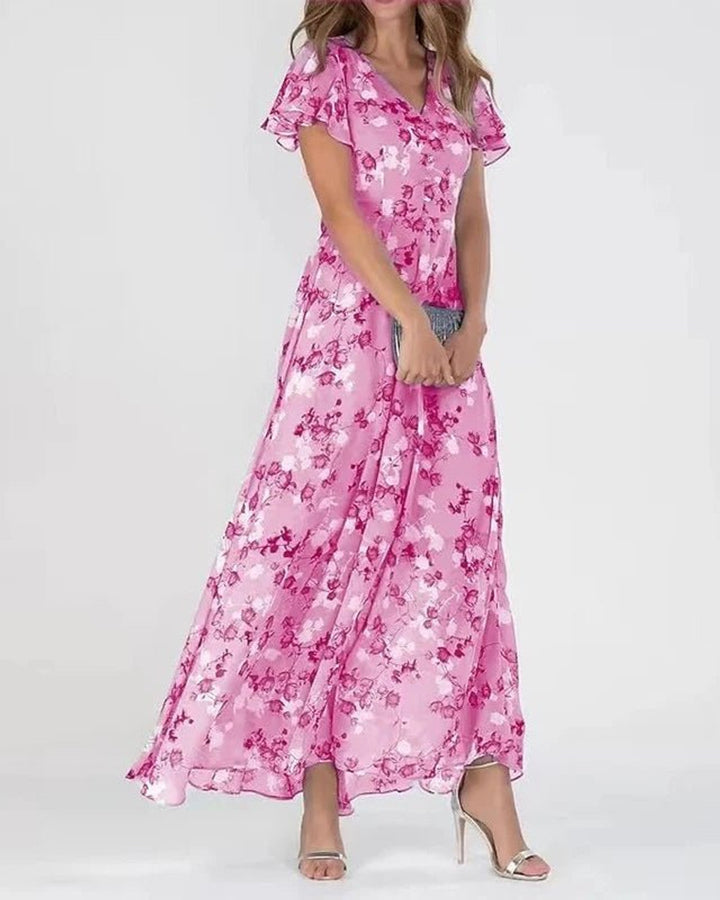 Lena Langes Glanzeffekt Abendkleid