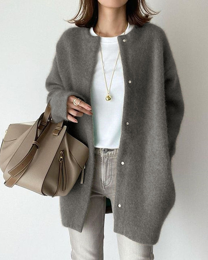 Emma Strickjacke Weiche Wolle Damen