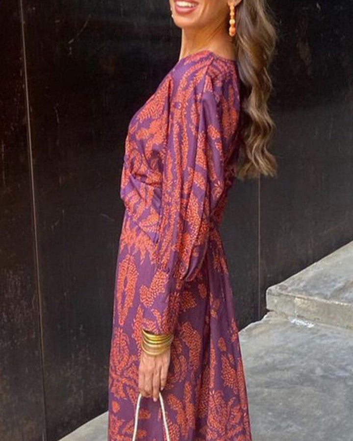 Violet Langes Maxikleid Hochzeitsgast