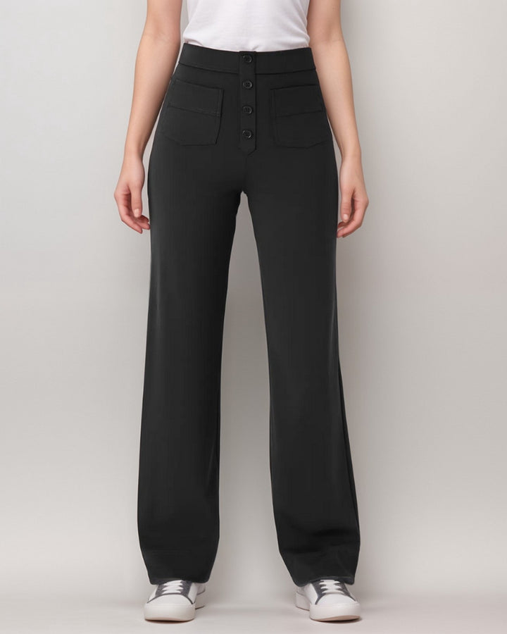 Elsa Hochgeschnittene Formhose Damen