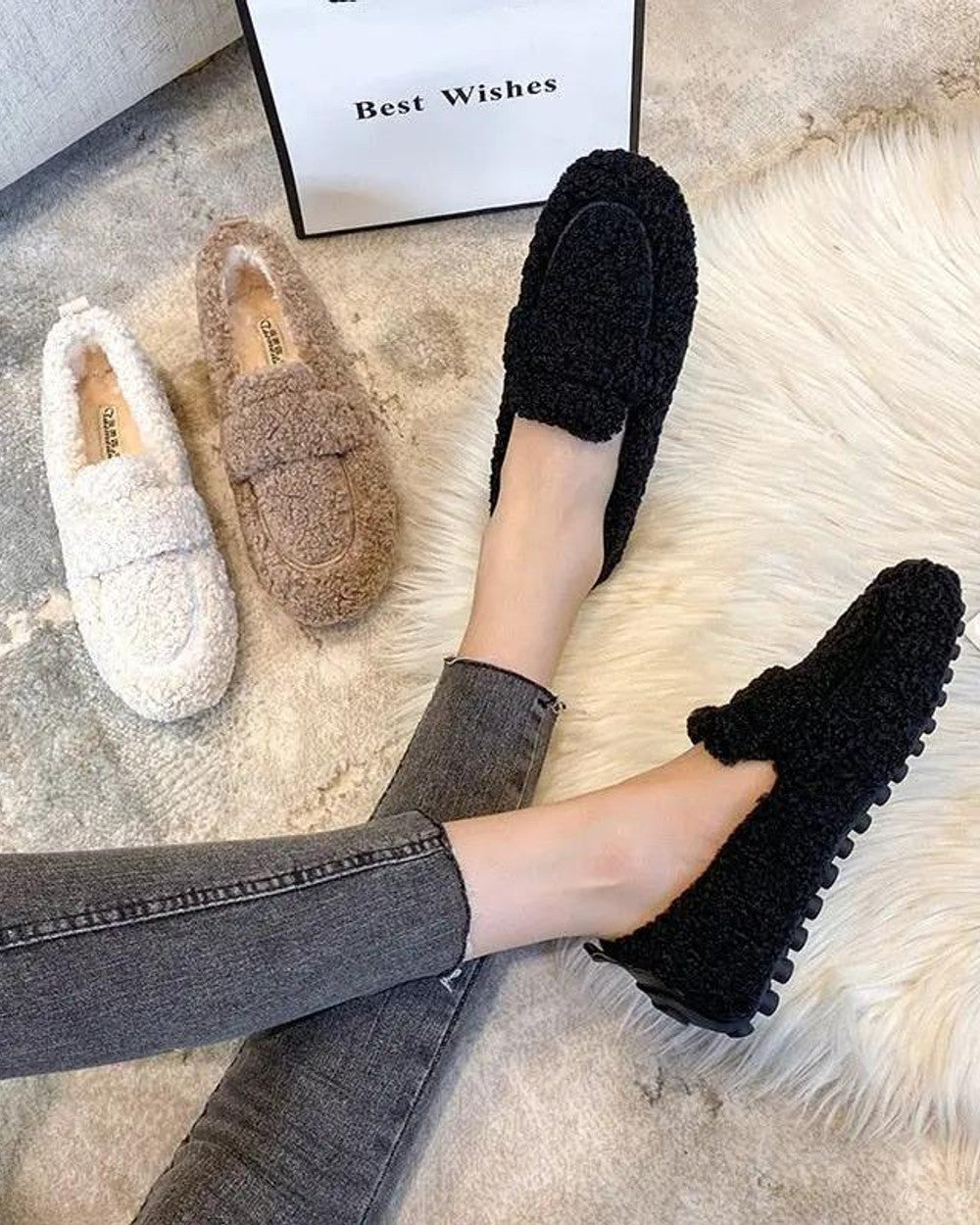Emma Wasserdichte Slipper Damen