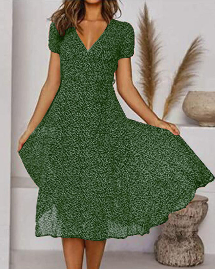 Lena Fließendes A-Linien Sommerkleid