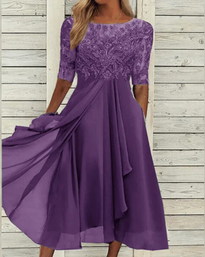 Lena Langes Abendkleid Elegant Damen